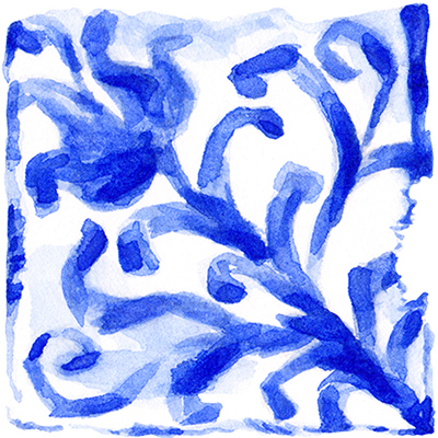 ceramics flower