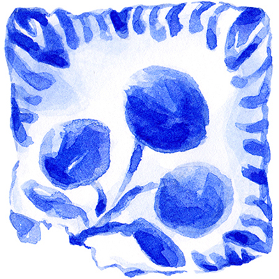 ceramics fruit